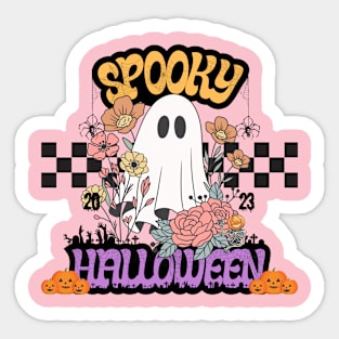 Boho Ghost Sticker